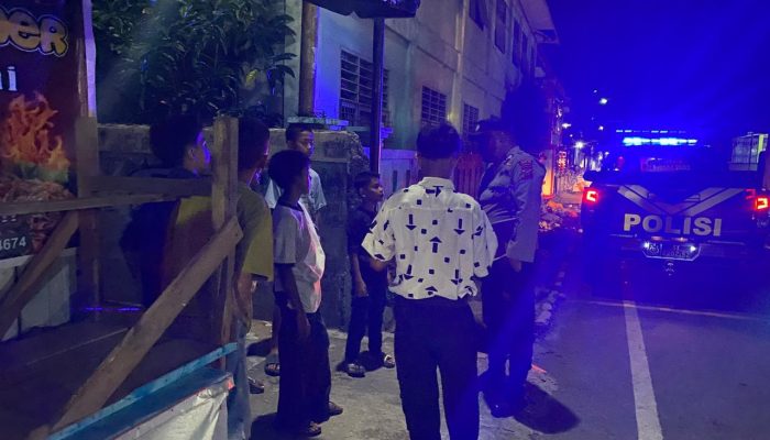 Polsek Sibolga Selatan Gelar Patroli Dialogis, Antisipasi Kejahatan dan Tawuran