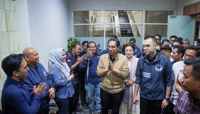 Tiba di Medan, Wali Kota Medan Disambut Ratusan Masyarakat