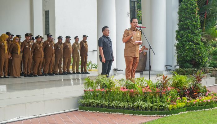 Pimpin Apel Perdana di Balai Kota, Ini Kata Wali Kota Medan Rico Waas