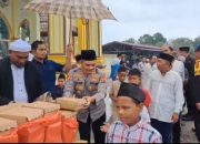 Polri Hadir dan Peduli, Satbrimob Polda Sumut Gelar Bakti Sosial di Jumat Berkah dan Minggu Kasih