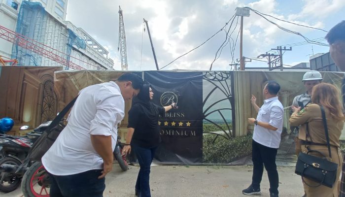 DPRD Medan Lakukan Sidak Bangunan The Bliss Condominium, Diduga Melanggar Izin PBG untuk Maksimalkan PAD