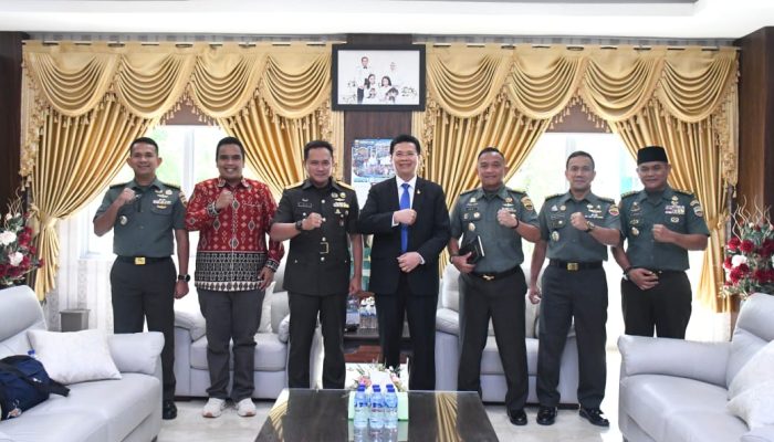 Pangdam I/BB Terima Audiensi Ephorus HKBP, Perkuat Sinergi demi Kesejahteraan Masyarakat