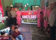 Sambut Bulan Suci Ramadhan, Polsek Teluk Mengkudu Gelar Bakti Sosial Door to Door