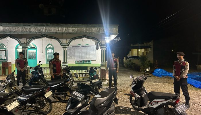 Polres Pakpak Bharat Gelar Patroli Humanis Antisipasi Kejahatan Selama Bulan Ramadhan