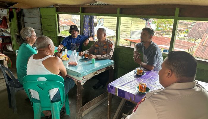 Kapolsek Sukaramai Sambangi Warga untuk Ciptakan Kamtibmas Kondusif Selama Ramadan