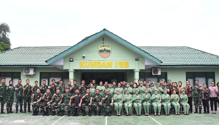 Kasdam I/Bukit Barisan Pimpin Safari Ramadhan di Makesdam I/BB