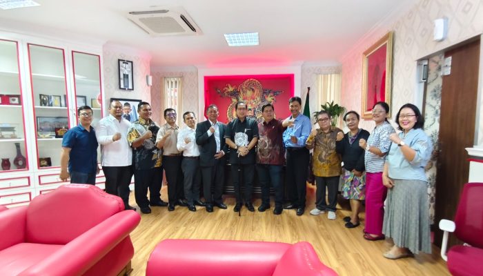 Ketua DPRD Medan Terima Kunjungan Audensi Panitia Perayaan Paskah GBKP Runggun KM. 8 Padang Bulan Medan