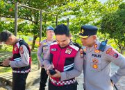 Kapolres Pakpak Bharat Pimpin Apel Pagi dan Cek Kerapian Personel di Bulan Ramadhan