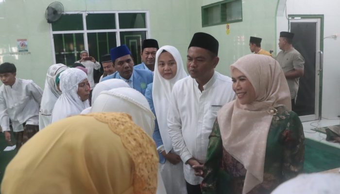 Bupati Sergai Hadiri Zikir Akbar dan Salat Tasbih Bersama BKPRMI di Dolok Masihul