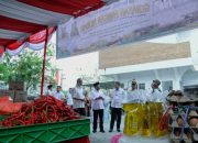 Bupati dan Wabup Sergai Tinjau Gerakan Pangan Murah di Perbaungan