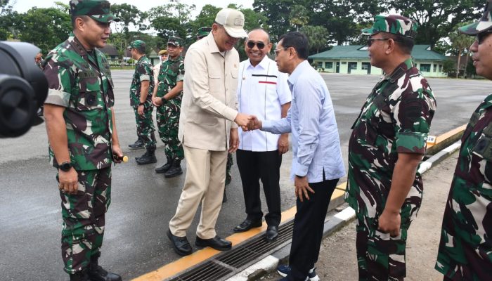 Menhan RI Tinjau Fasilitas Pendidikan dan Sarana Pendukung Rindam I/BB