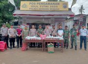 Sinergitas Forkompimcam Pantai Cermin Kompak  Berbagi Takjil Gratis