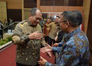 Bupati Asahan Hadiri Sertijab Kepala BPK Perwakilan Sumut