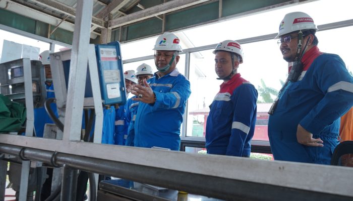 Cek Kesiapan Pasokan BBM, Wakil Bupati Asahan Datangi Terminal Fuel Pertamina Kisaran