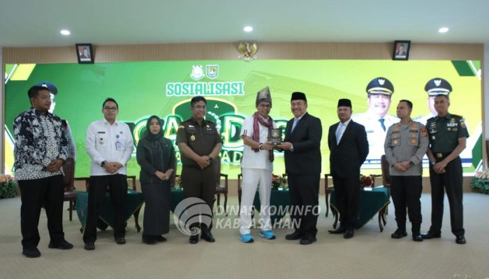 Bupati Asahan Ikuti Sosialisasi Jaga Desa