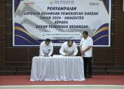 Bupati Asahan Serahkan LKPD Unaudited TA 2024 Ke BPK