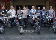 Bupati Serahkan 4 Unit Sepeda Motor ke Polres Asahan