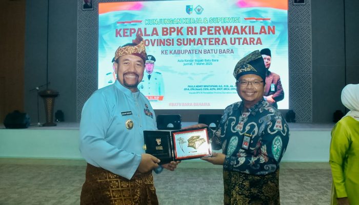 Bupati Batu Bara Terima Kunker BPK RI Provinsi Sumut