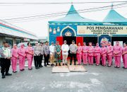 Jelang Hari Raya Idul Fitri, Bupati Batu Bara Tinjau Pospam Operasi Ketupat Toba