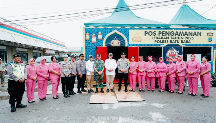 Jelang Hari Raya Idul Fitri, Bupati Batu Bara Tinjau Pospam Operasi Ketupat Toba