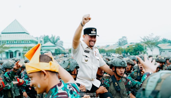 Bupati Batu Bara Lepas Satgas Pamtas Statis RI-PNG Yonif 126/KC