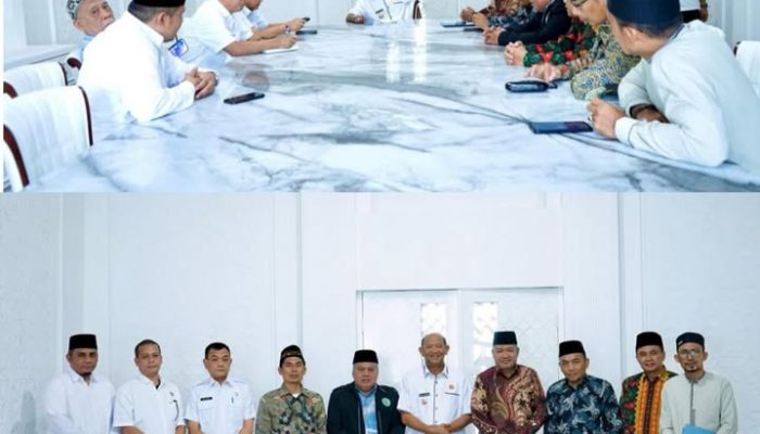 Bupati Langkat Terima Audiensi MUI, Bahas Pembangunan Gedung Pendidikan Kader Ulama