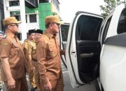 Pastikan Kondisi Kendaraan Layak Pakai, Wali Kota dan Wakil Wali Kota Tanjungbalai Kumpulkan dan Periksa Seluruh Kendaraan Dinas