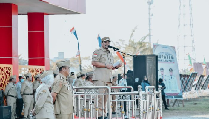 Apel Perdana, Bupati dan Wabup Batu Bara ajak ASN untuk Solid Bangun Batu Bara Bahagia