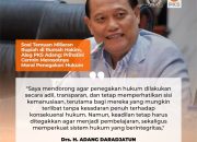 Temuan Miliaran Rupiah di Rumah Hakim, Aleg PKS Adang Daradjatun: Prihatin! Cermin Merosotnya Moral Penegakan Hukum