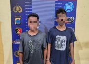 Sempat Diamuk Massa, Polsek Teluk Mengkudu Berhasil Amankan Dua Pelaku Bongkar Kios