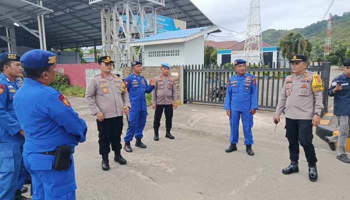 Kapolres Sibolga Kunjungi Markas Sat Polairud Polres Sibolga, Cek Kesiapan Personil Dan Sarpras