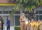 Wali Kota Tebing Tinggi Pimpin Apel Gabungan Pasca Lebaran, Ajak ASN Wujudkan Visi Misi Daerah