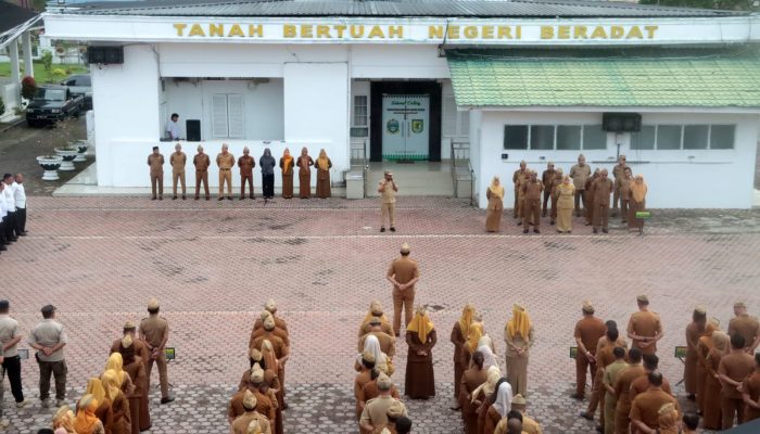 Pemkab Sergai Gelar Apel Bersama ASN dan Tenaga Kontrak Pasca Libur Idulfitri