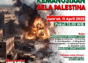 Diam Adalah Genosida: Seruan Aksi Bela Palestina di Medan