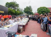 Polda Sumut Ungkap 517 Kasus Narkoba, Sita Ratusan Kilogram Sabu dan Ratusan Ribu Butir Ekstasi