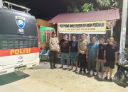 Polres Sergai Tingkatkan Patroli Malam, Tinjau Pos Sat Kamling Demi Keamanan Warga