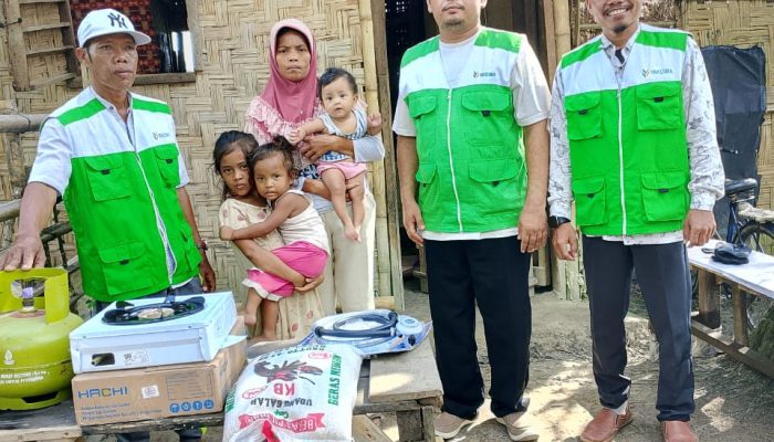 Yakesma Sergai Bantu Ibu Wati yang Tinggal di Rumah Sederhana, Begini Kondisinya