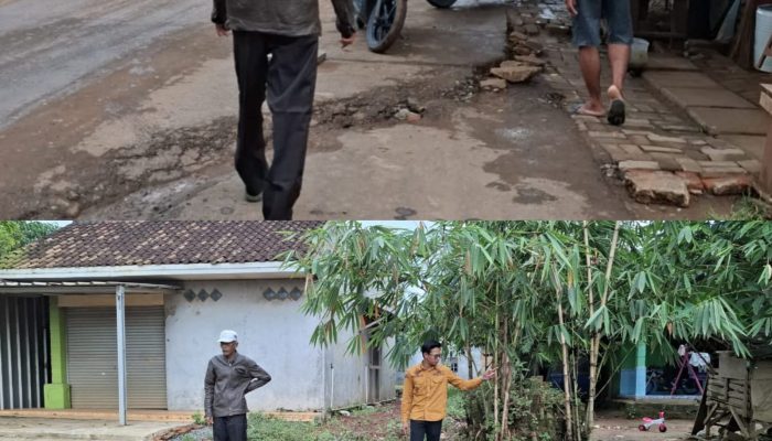 Warga Desa Gorowong Minta Bupati Terpilih Prioritaskan Perbaikan Jalan Rusak Parungpanjang
