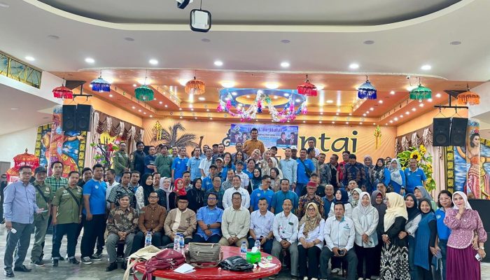 Halal Bihalal dan Rakor Tenaga Pendamping Desa Sergai Digelar di Pantai Bali Lestari