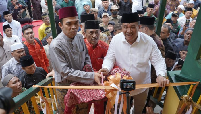 Diresmikan Bupati, Replika Ghumah Bosa Tuan Syech Silau Jadi Icon Cagar Budaya Asahan