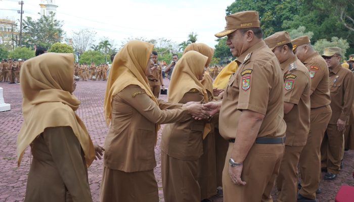 Hari Pertama Kerja Pasca Lebaran, Kehadiran ASN Pemkab Asahan 98 Persen