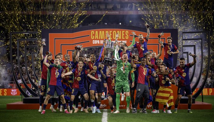 Barcelona Juara Copa del Rey Ke-32 Kali Usai Bungkam Real Madrid