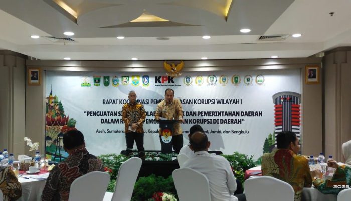 Rakor Dengan KPK, Bupati Asahan Berharap Kolaborasi Upaya Pemberantasan Korupsi Meningkat