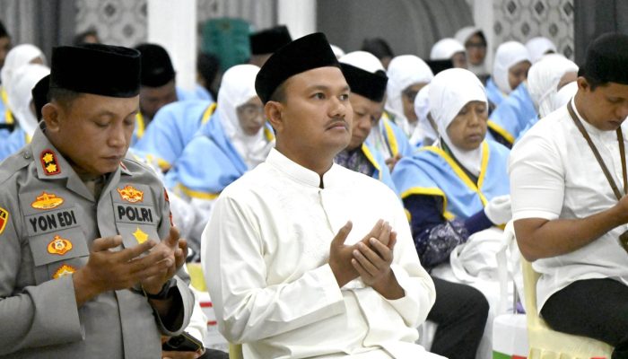 Wali Kota Bersama Forkopimda Lepas Keberangkatan 117 Jamaah Calon Haji Kota Tanjungbalai