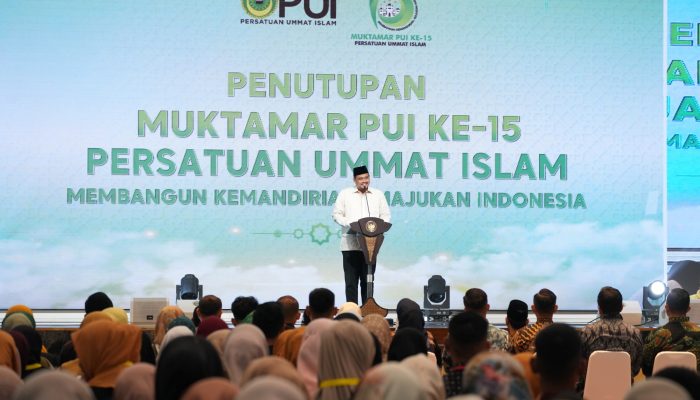 Bobby Nasution Soroti Masalah Narkoba di Sumut pada Penutupan Mukhtamar ke-15 PUI