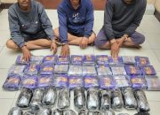 Polda Sumut Gagalkan Penyelundupan 30 Kg Sabu dan Liquid Vape di Perairan Labura