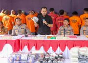 Polda Sumut Gagalkan Penyelundupan 30 Kg Sabu dan Ribuan Liquid Vape Berbahaya di Perairan Labura