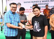 Bupati Deli Serdang Tinjau Pembangunan Jalan dan Irigasi di Paluh Kurau