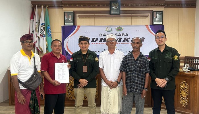 Kejari Gianyar Fasilitasi Perdamaian Sengketa Tanah di Desa Batuan Kaler Lewat Bale Sabha Adhyaksa