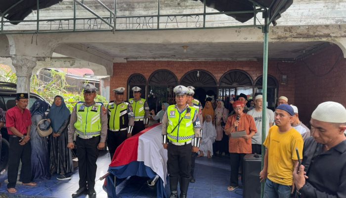 Penghormatan Terakhir untuk Aipda Johan Syahputra